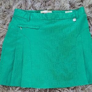 Green Women's Skort